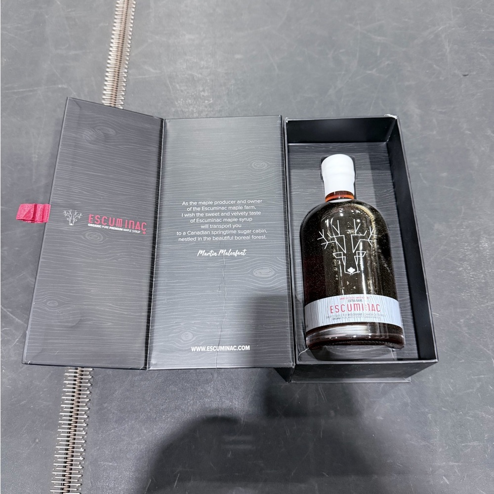 Canadian Maple Syrup 500Ml | Extra Rare Amber Grade a | Smooth & Rich Taste | Or